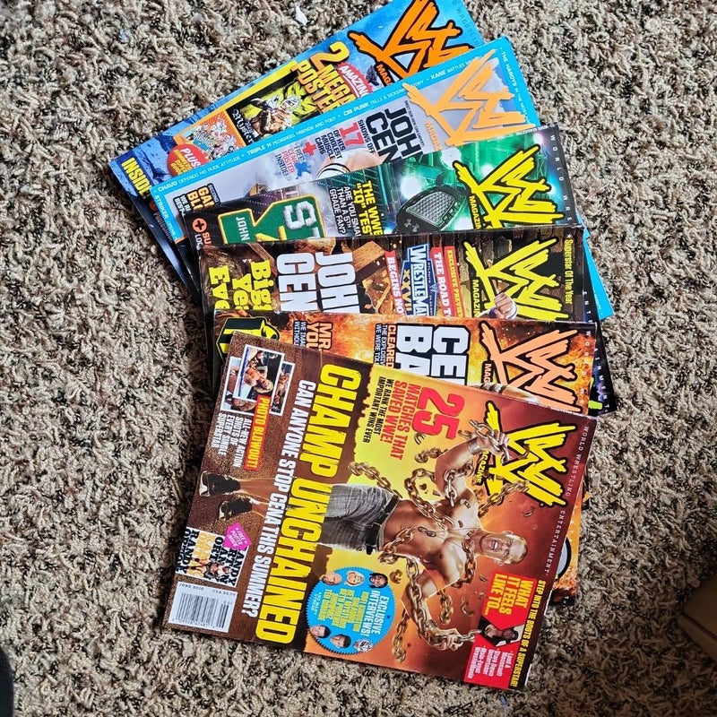 WWE magazines