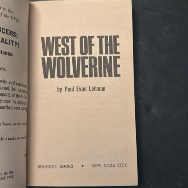 West of the Wolverine