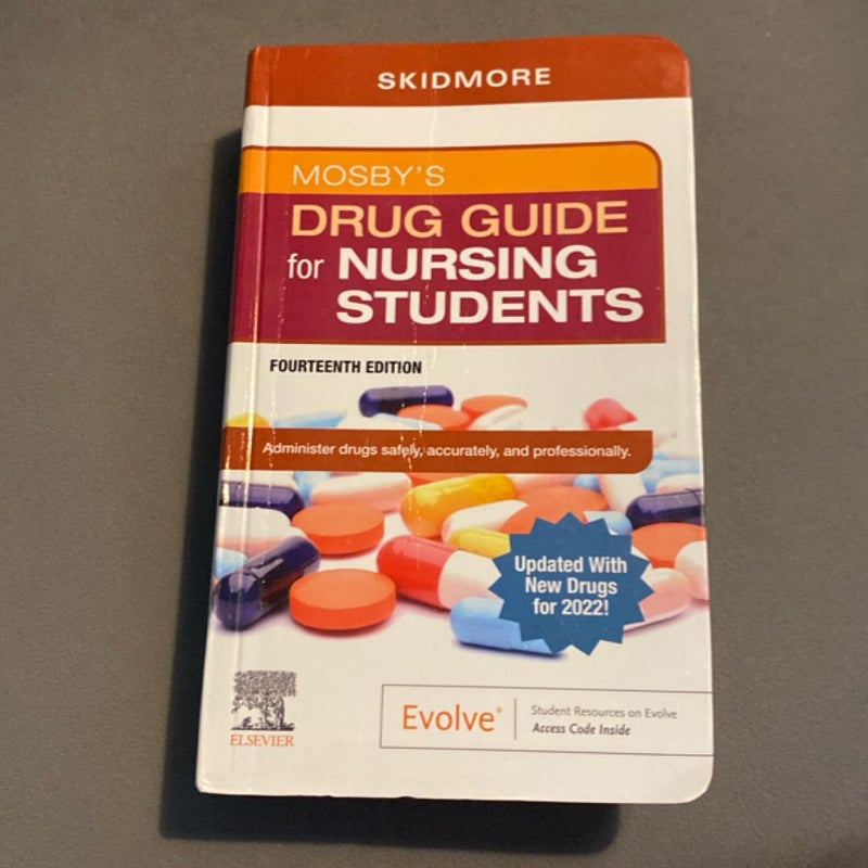 Mosby's Drug Guide for Nursing Students with 2022 Update