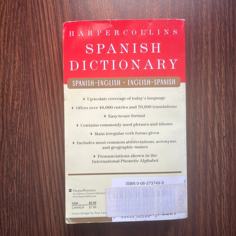 Spanish English Dictionary 