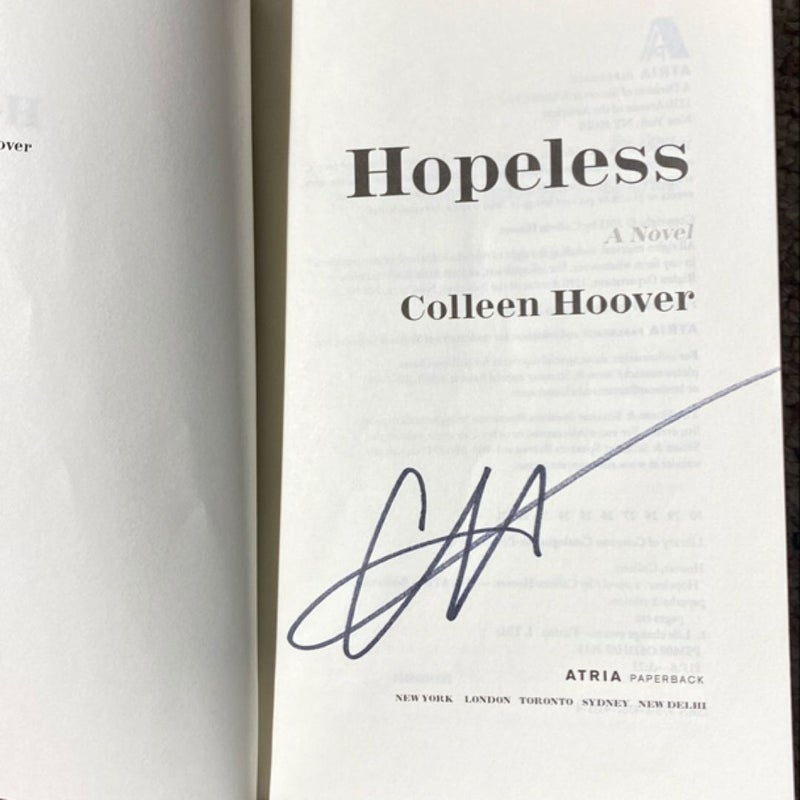 Hopeless Series - Signed (4 of 5)