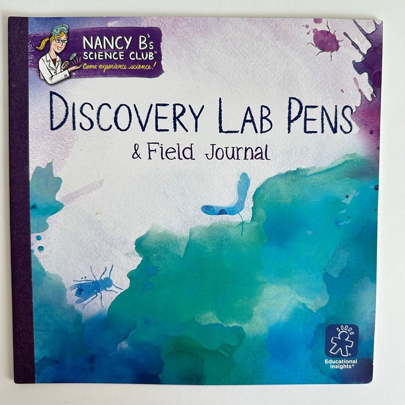 Nancy B’s Science Club Discovery Lab Pens and Field Journal book