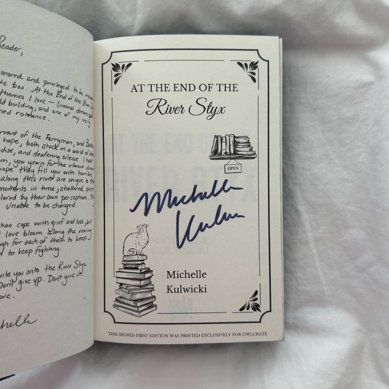 At The End Of The River Styx OWLCRATE Edition