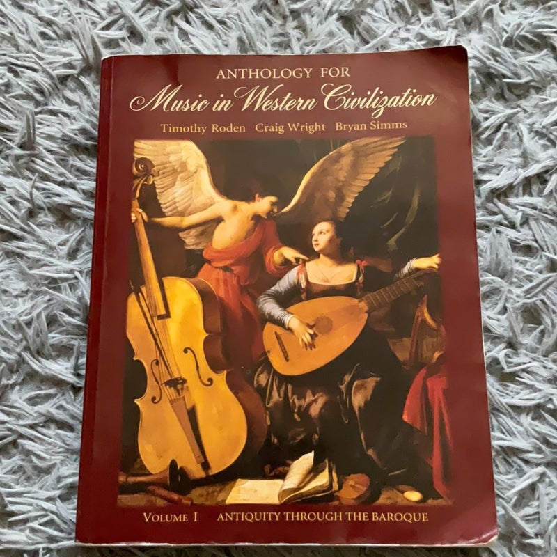 Anthology for Music in Western Civilization, Volume I
