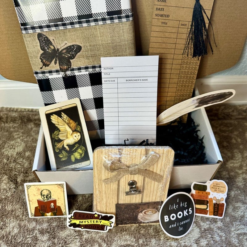 MYSTERY *themed* Blind Date with a Book Box