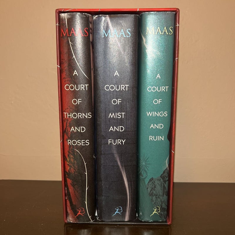 A Court of Thorns and Roses (books 1-3) Original Covers