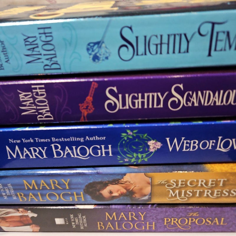 Slightly Tempted/ Slightly Scandalous/ Web of Love/ The Secret Mistress/ The Proposal