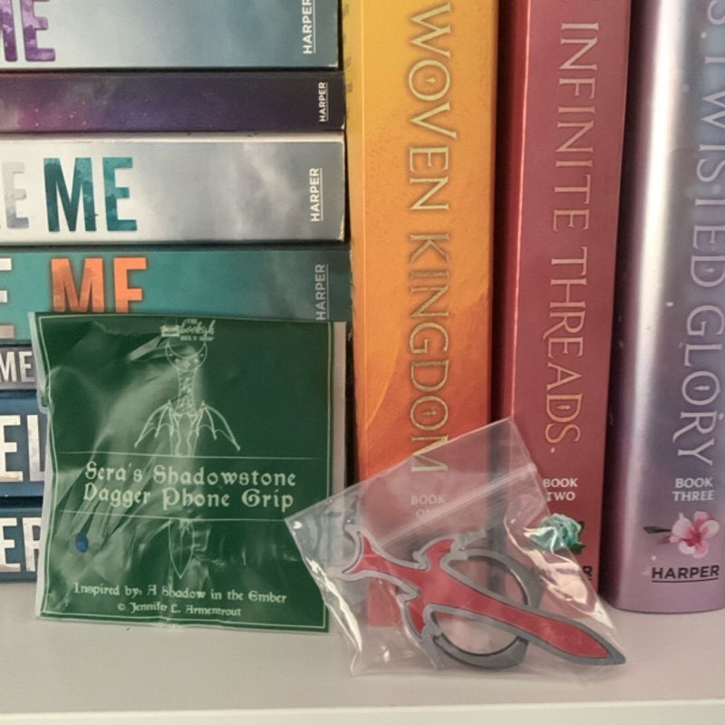Bookishbox phone grip