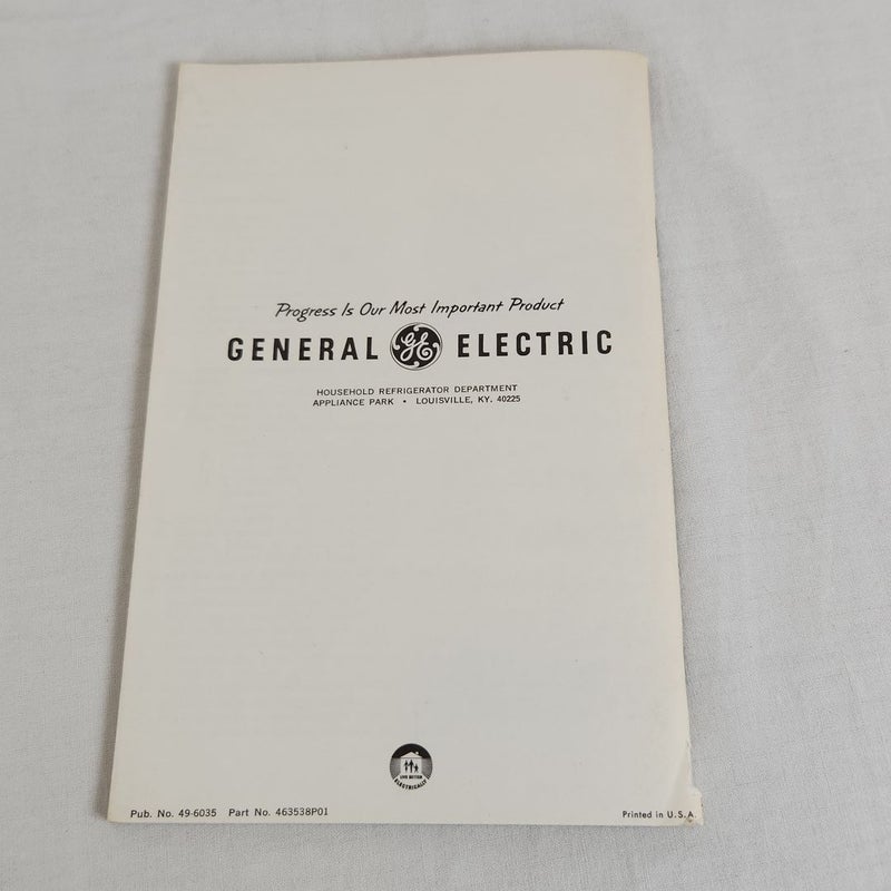Better living with your new General Electric Freezer 