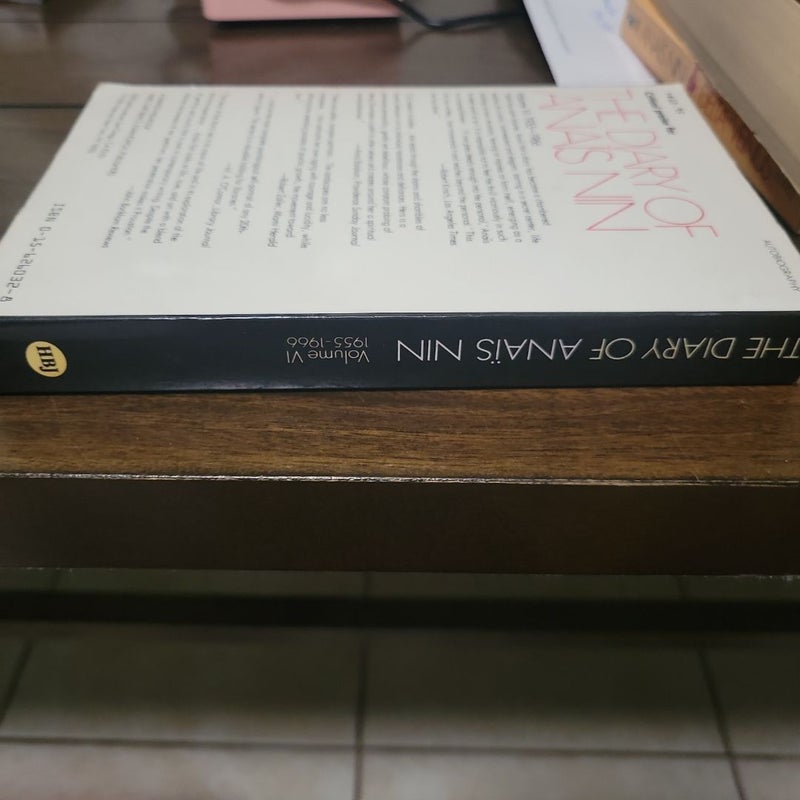 The Diary of Anais Nin Volume 6 1955-1966