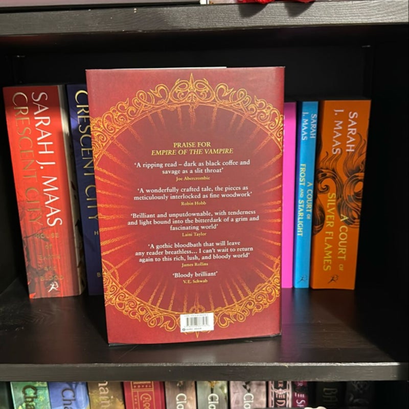 Empire of the Vampire and Empire of the Damned Waterstones Edition