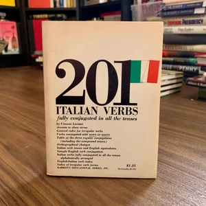 Two Hundred One Italian Verbs