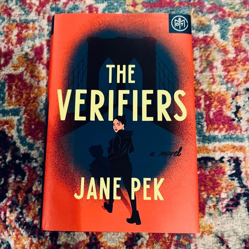 The Verifiers by Jane Pek [Hardcover, 2022] Book of the Month Club Edition VG