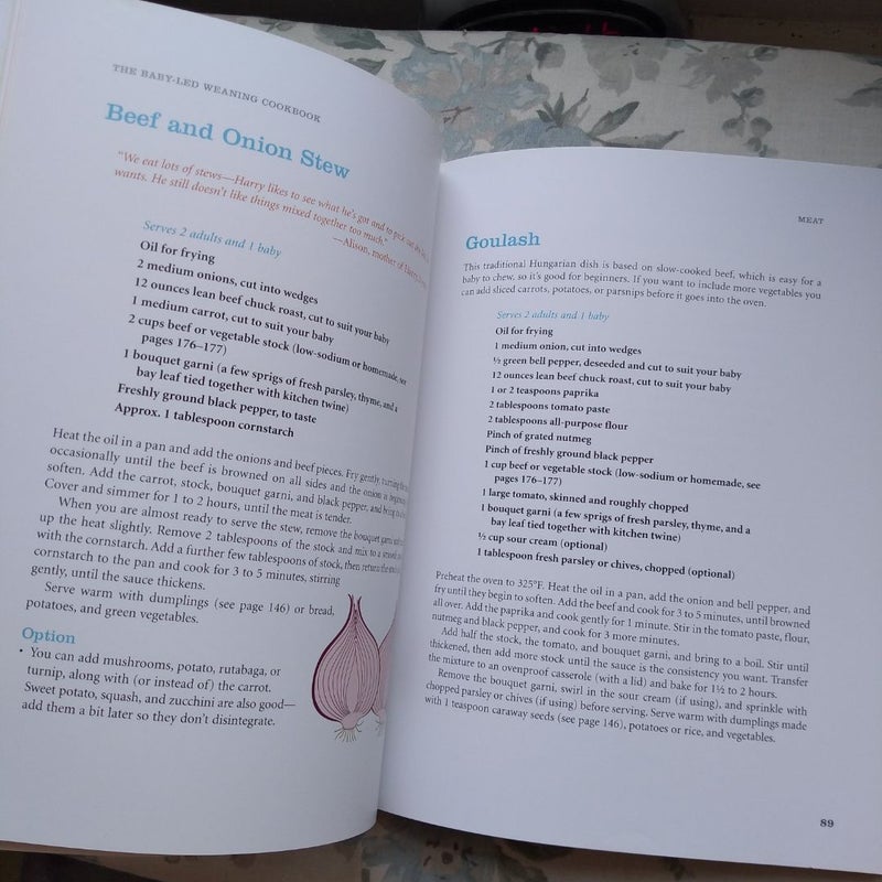 The Baby-Led Weaning Cookbook