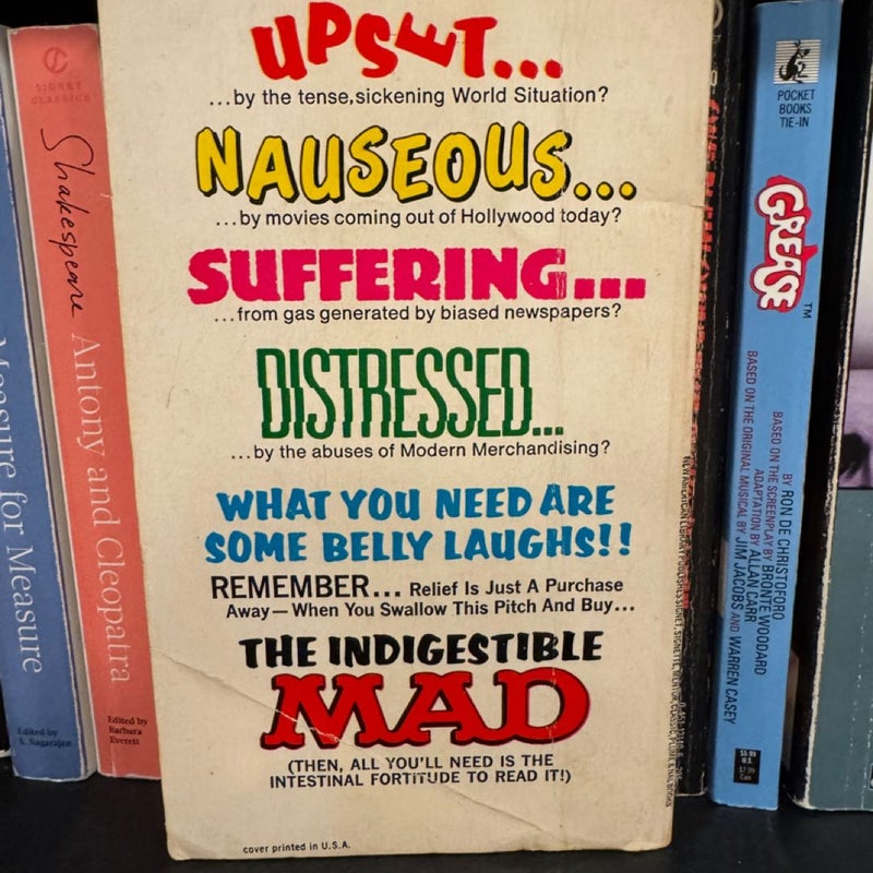 The indigestible MAD 1968