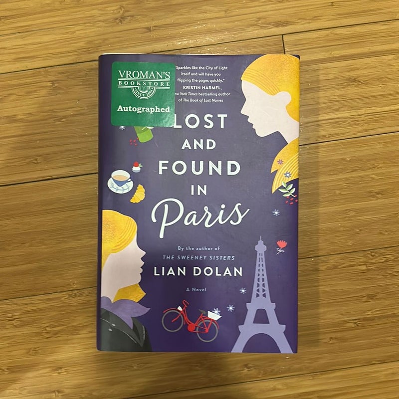 SIGNED Lost and Found in Paris