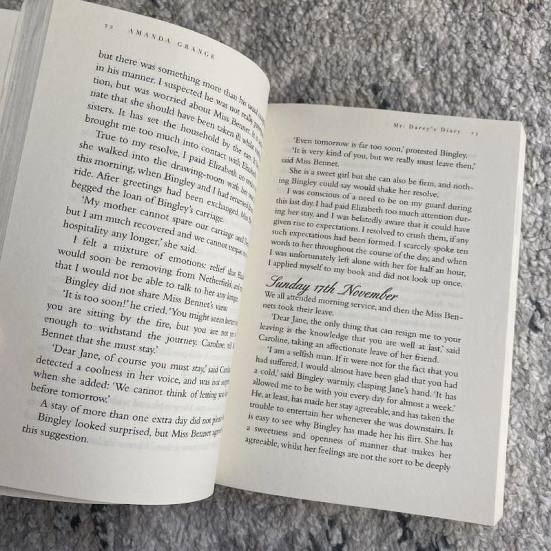 Mr. Darcy's Diary