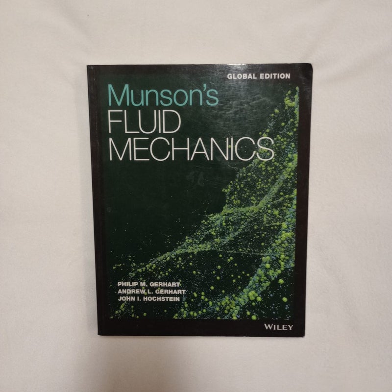 Munson's Fluid Mechanics
