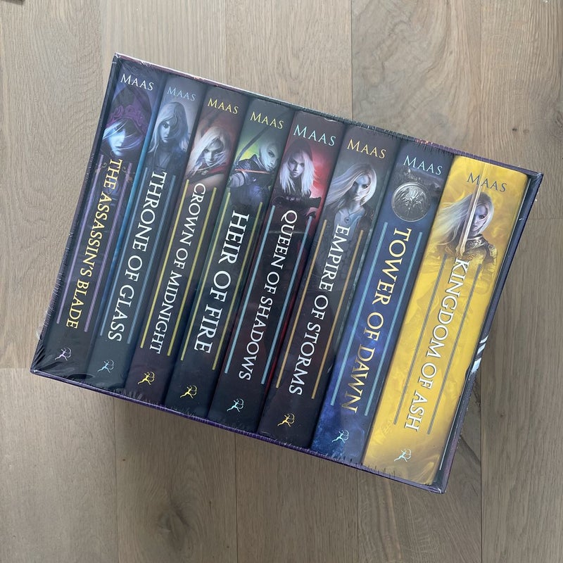 Throne of Glass Box Set - by Sarah J Maas (Hardcover)