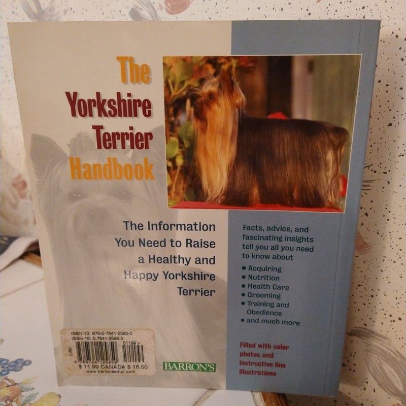The Yorkshire Terrier Handbook