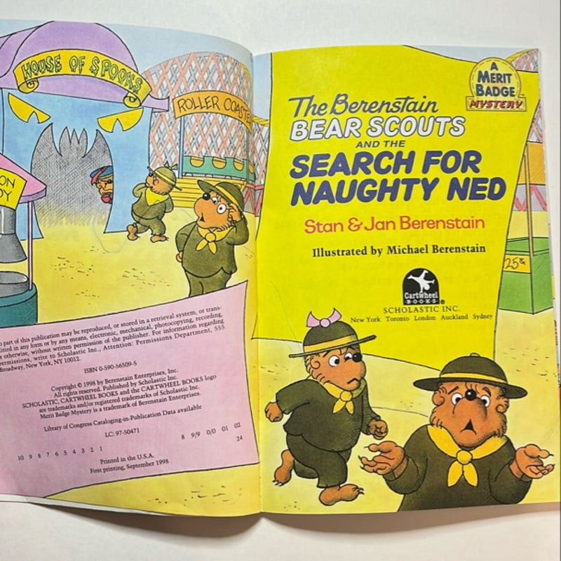 The Berenstain Bear Scouts and the Search for Naughty Ned