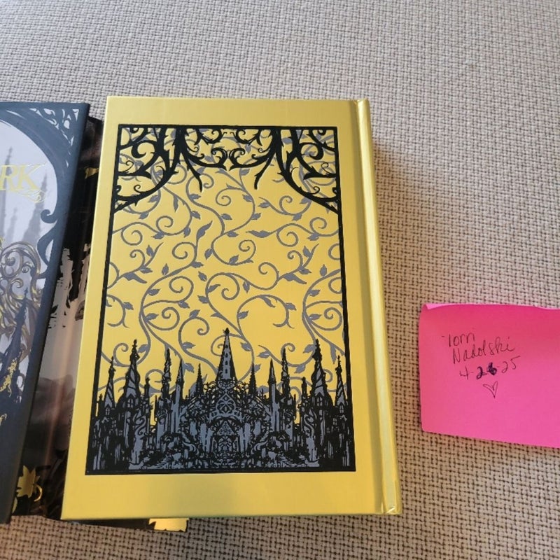 Lightlark Bookis Box slightly damaged