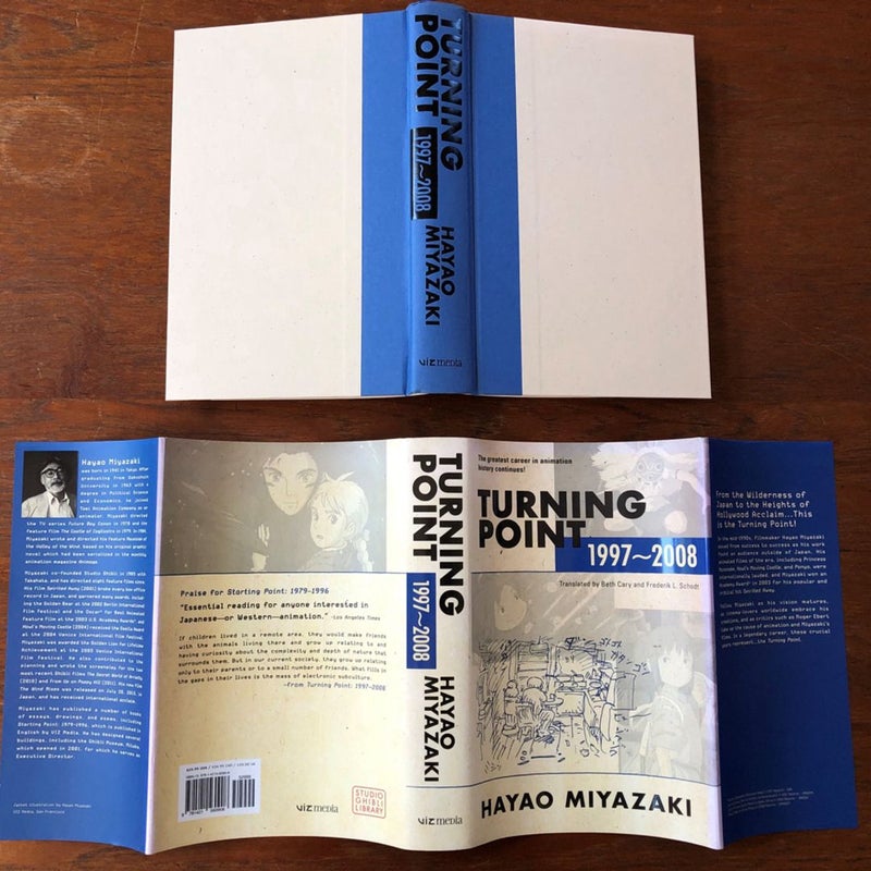 Hayao Miyazaki Turning Point 1997-2008 First Printing MINT Condition