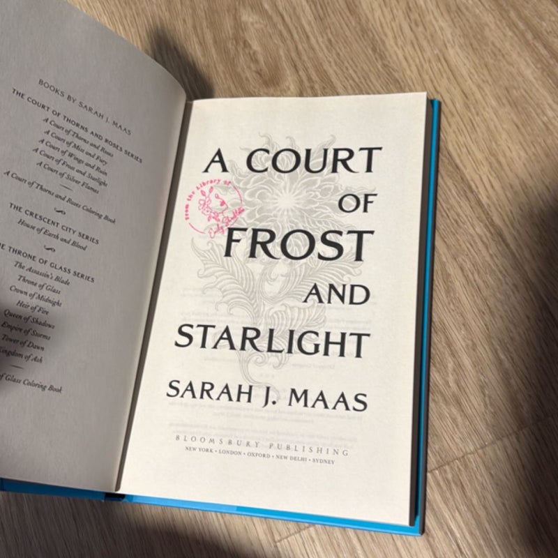 A Court of Frost and Starlight