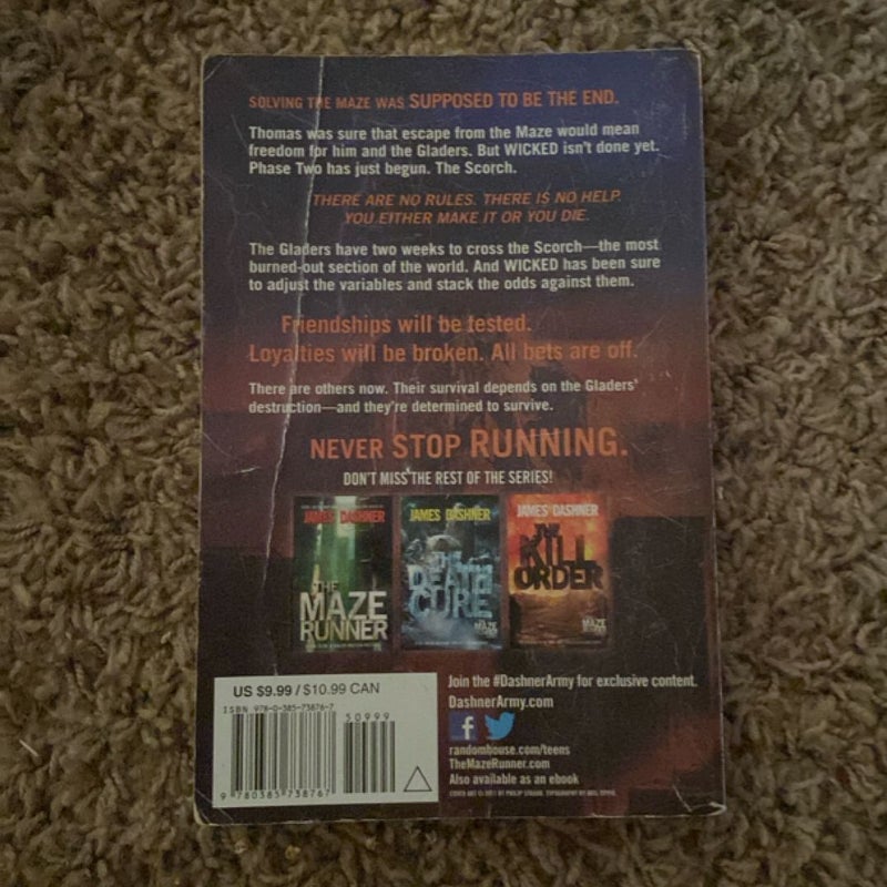 The Scorch Trials (Maze Runner, Book Two)