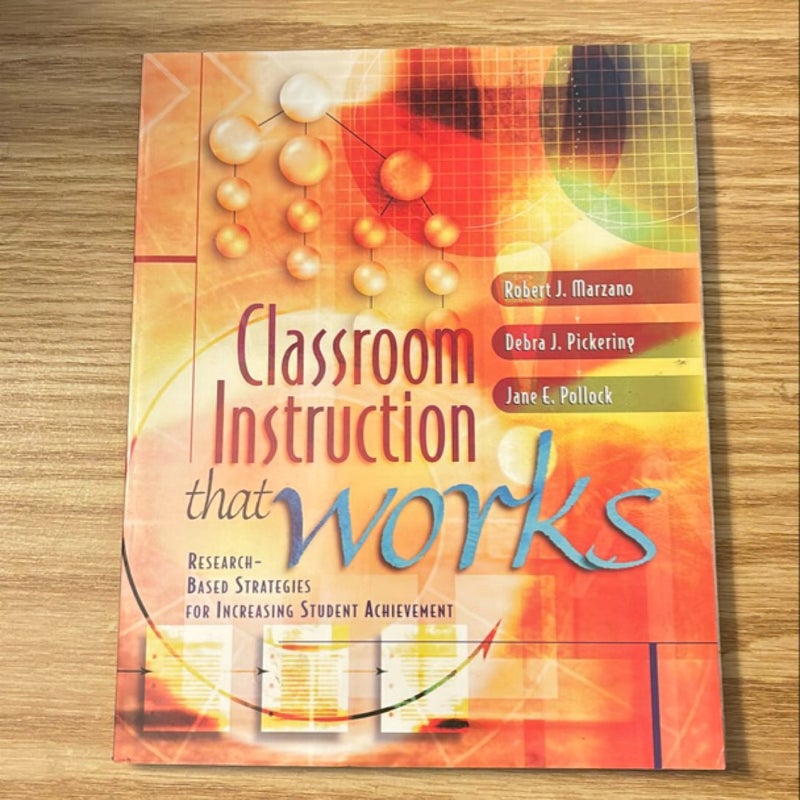 Classroom Instruction That Works