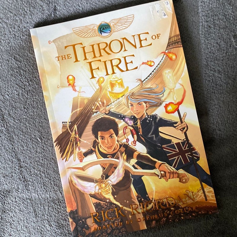 Kane Chronicles, the, Book Two the Throne of Fire: the Graphic Novel (the Kane Chronicles, Book Two)