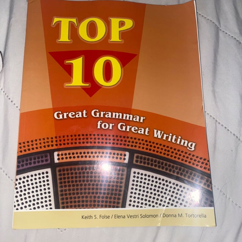 Top 10 : Great Grammar for Great Writing