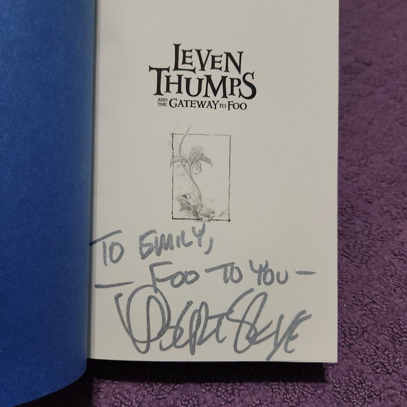 Leven Thumps and the Gateway to Foo (Signed)