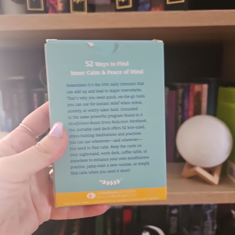 A Mindfulness-Based Stress Reduction Card Deck