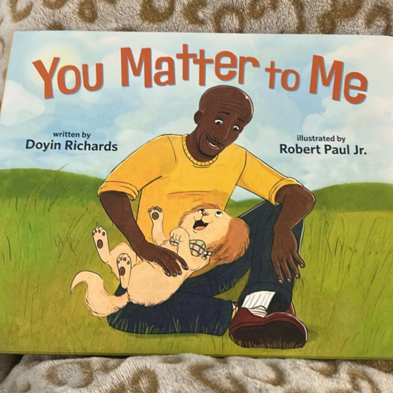 You Matter to Me