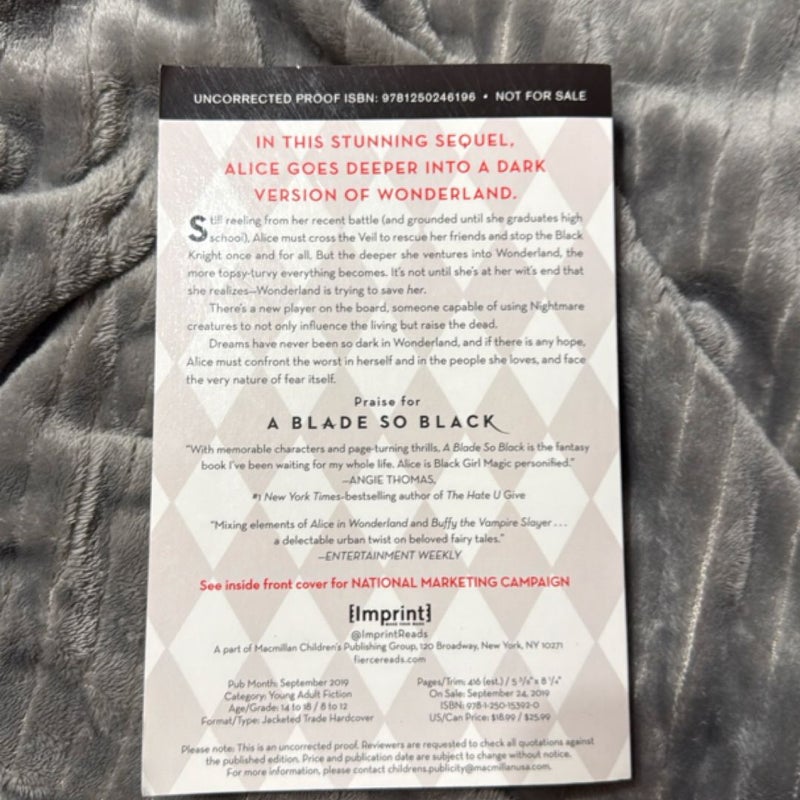 A Dream So Dark (ARC copy)