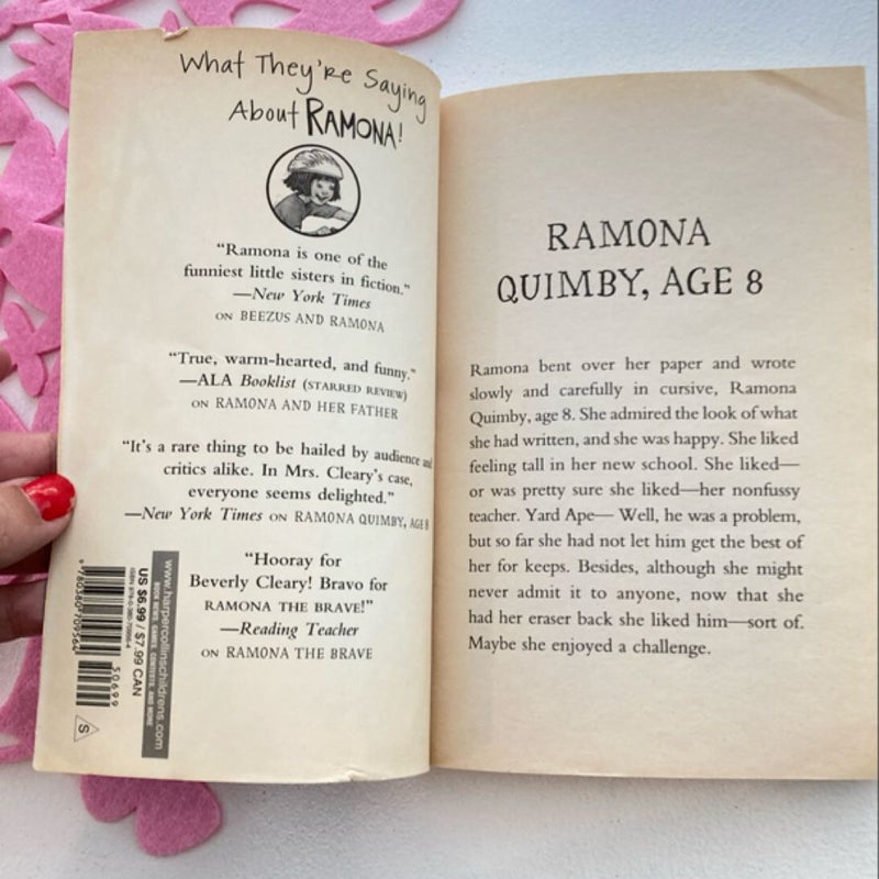 Ramona Quimby, Age 8