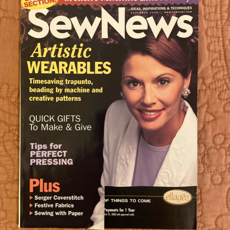 Sew News Magazine (December 2000)