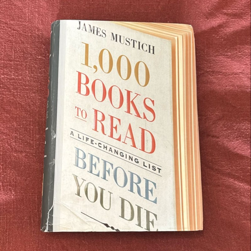 1,000 Books to Read Before You Die