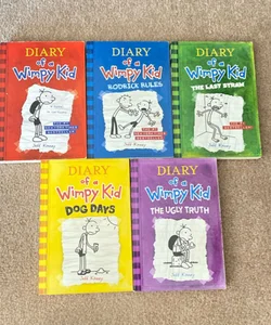 Diary of a Wimpy Kid (books 1-5)
