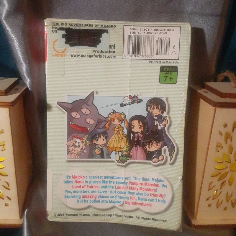 The Big Adventures Of Majoko Vol. 3 Udon Ex-library Manga, FALLING APART!!!