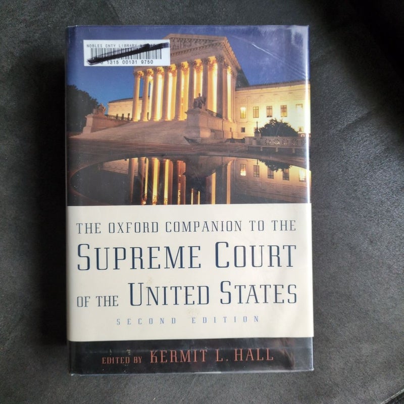 The Oxford Companion to the Supreme Court of the United States