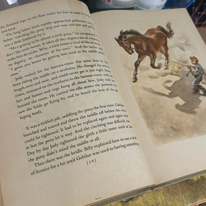 The Red Pony 1st edition illustrated 1945 