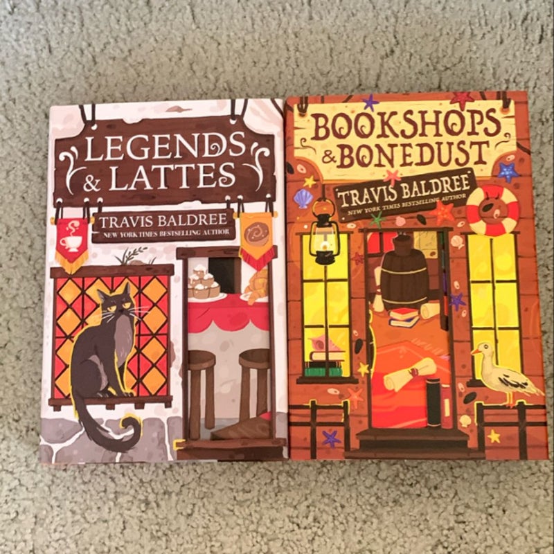 Legends and Lattes/Bookshops and Bonedust [signed]