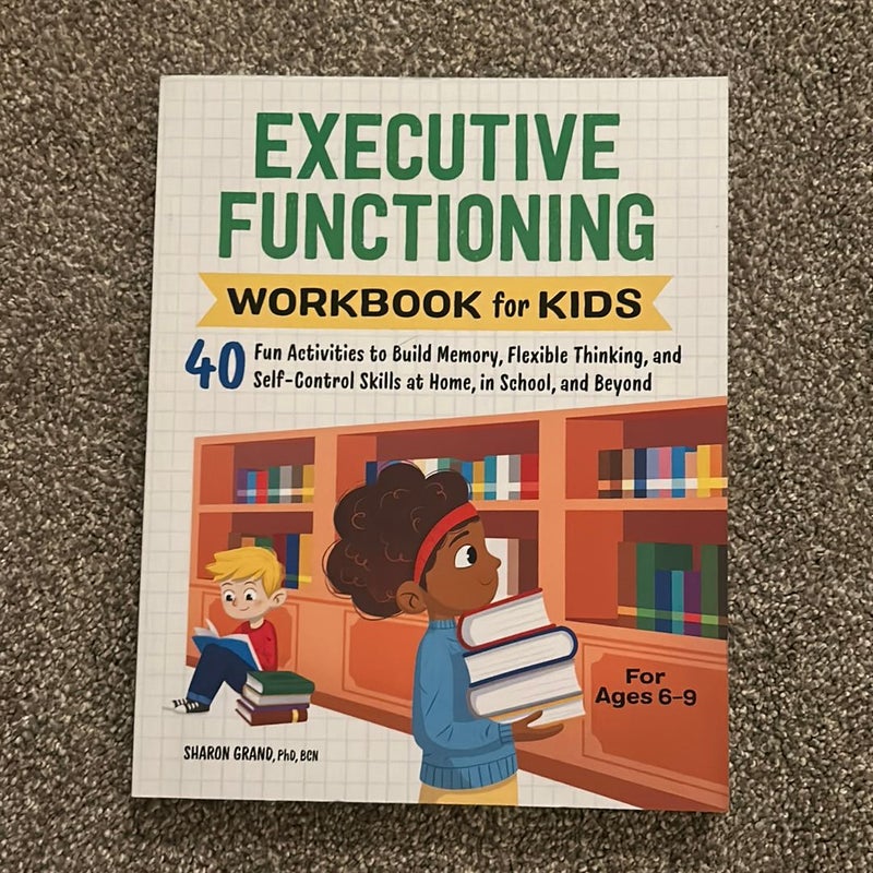 Executive Functioning Workbook for Kids