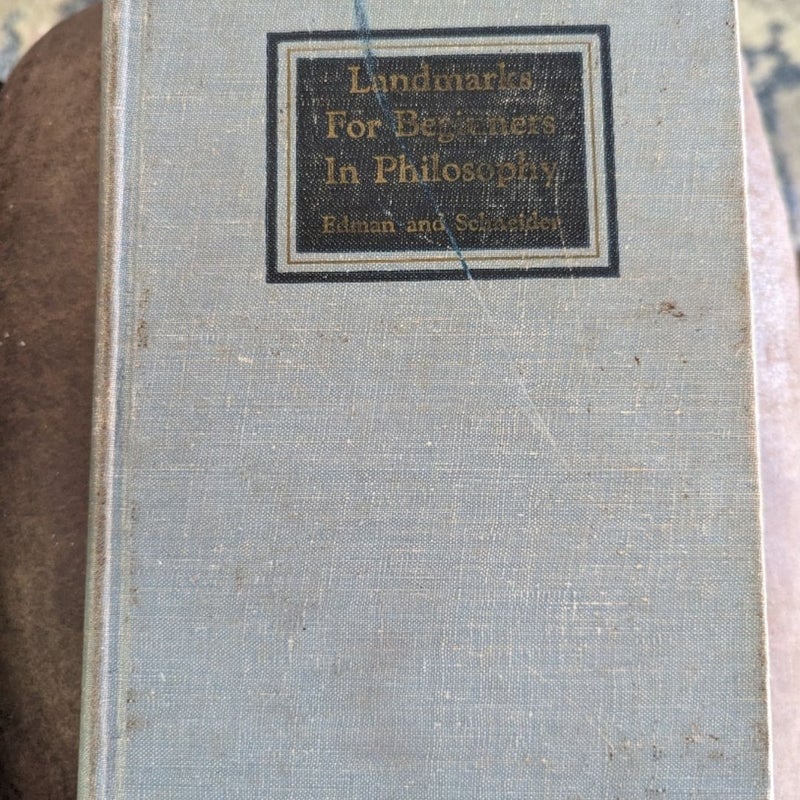 Landmarks for Beginners in Philosophy 