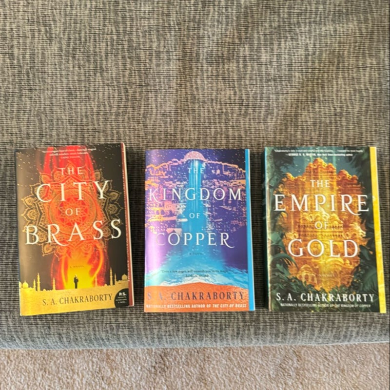 Entire “The City of Brass” Trilogy