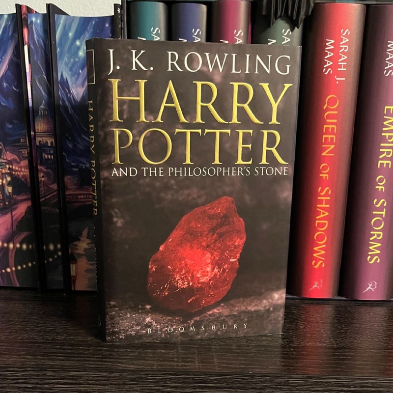 Bloomsbury Harry Potter book set (adult edition)
