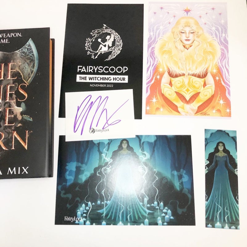 The Ones We Burn Fairyloot Exclusive Edition