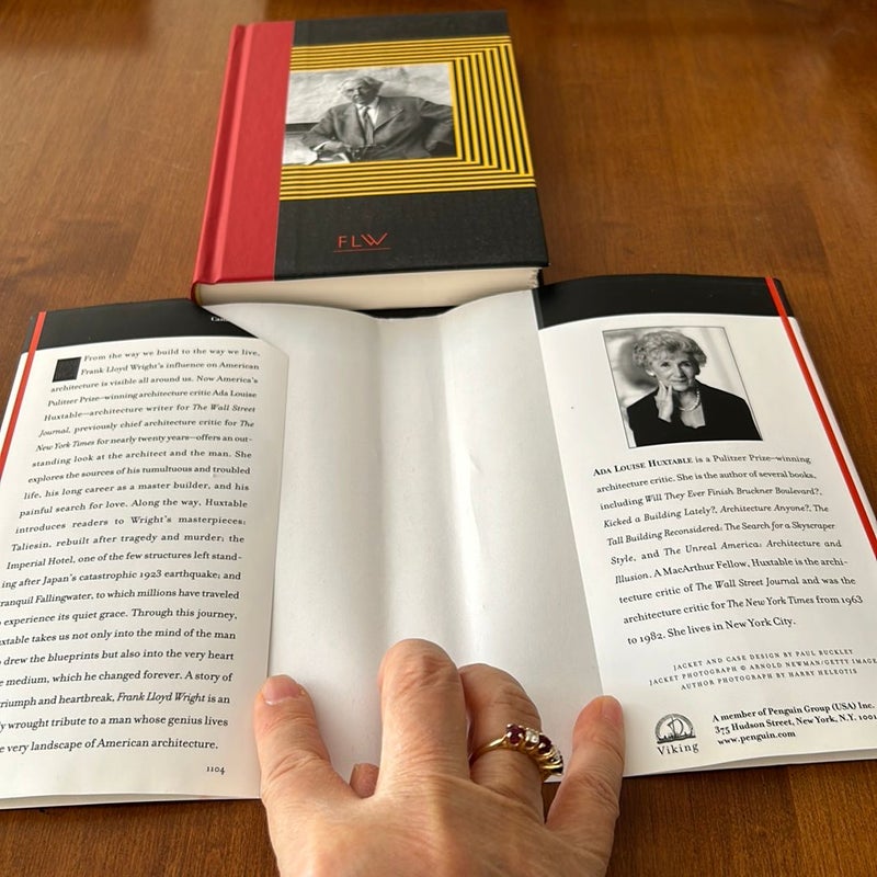 1st ed. /1st * Frank Lloyd Wright